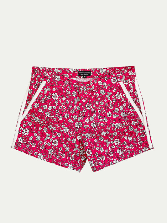RASPBERRY FLORA SHORTS